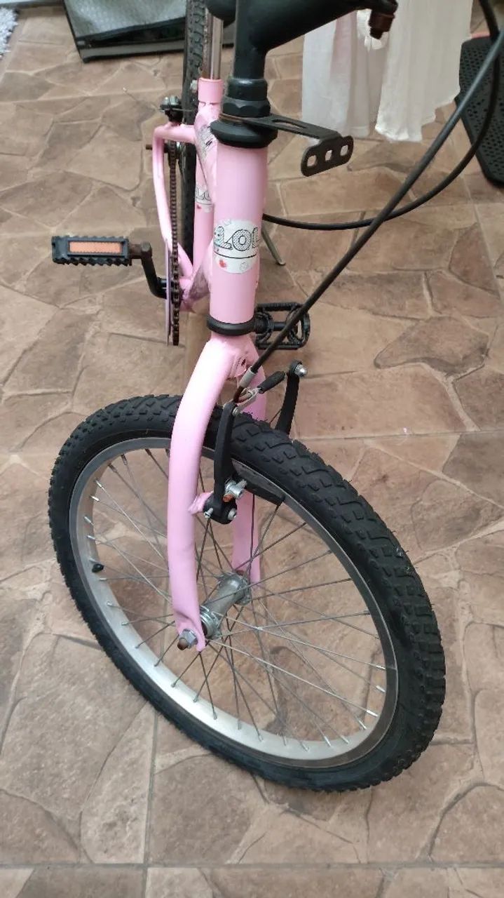 bicicleta infantil aro 20 usada - Foto 5