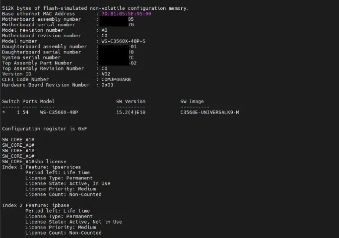 Switch Cisco C3560X-48P-S - PoE+ 48 portas - Foto 3