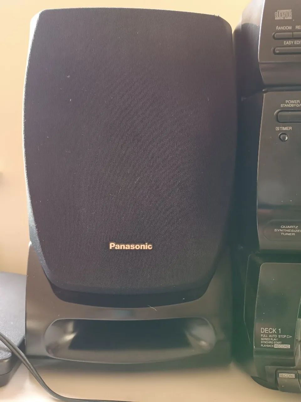 Minisystem Panasonic 3em1 funcionando - Foto 3