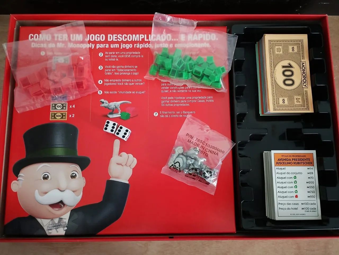 Jogo tabuleiro MONOPOLY 