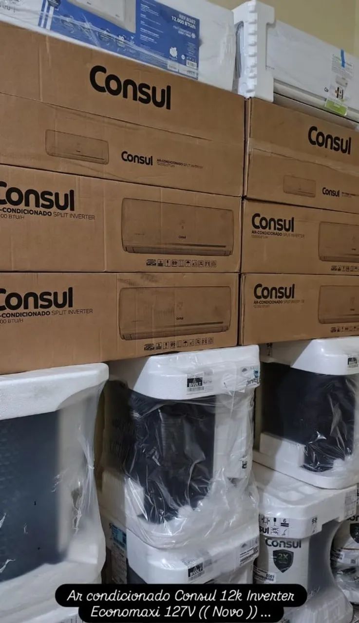 Ar Condicionado Consul 12000 BTUs Inverter 127 e 220 volts Novo lacrado  - Foto 2