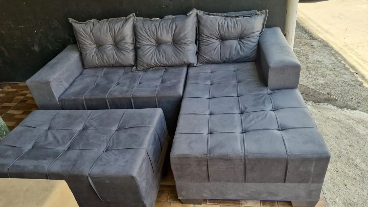 CHEISEE PUFF GRANDE SUEDE AVELUDADO  - Foto 2