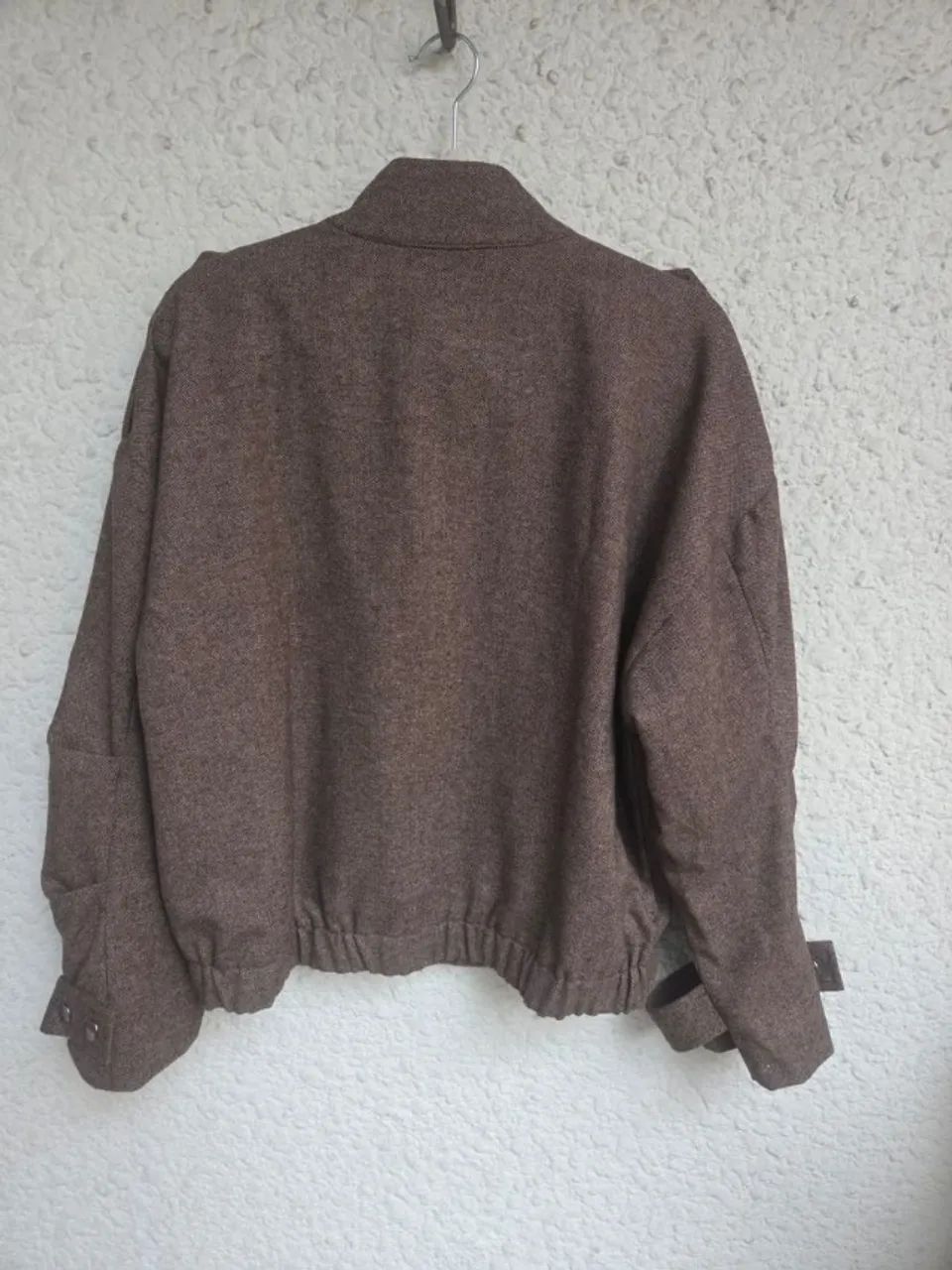 Jaqueta bomber alfaiataria com lã Unique Chic - Foto 5