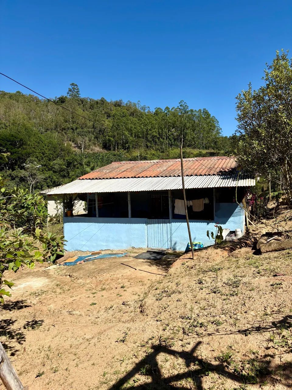 VENDE-SE SÍTIO - 7.500 m ² COM DUAS CASAS, POÇO DE PEIXE E POMAR - Foto 4