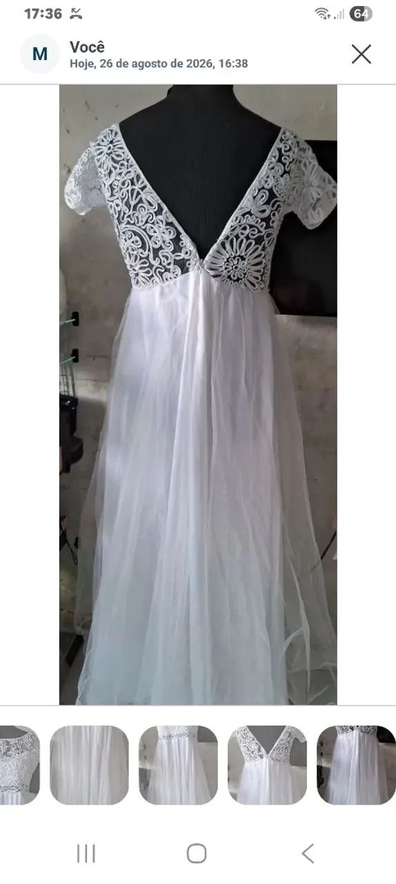 Vestido de noiva  - Foto 2