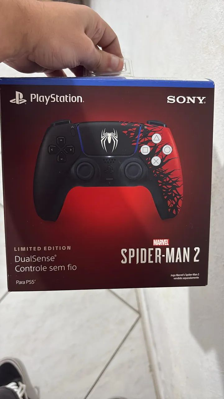 Controle Dualsense spider-man 2