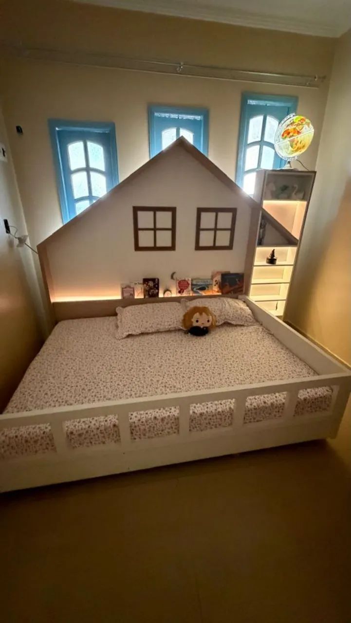 Vendo cama infantil + cabeceira  - Foto 3