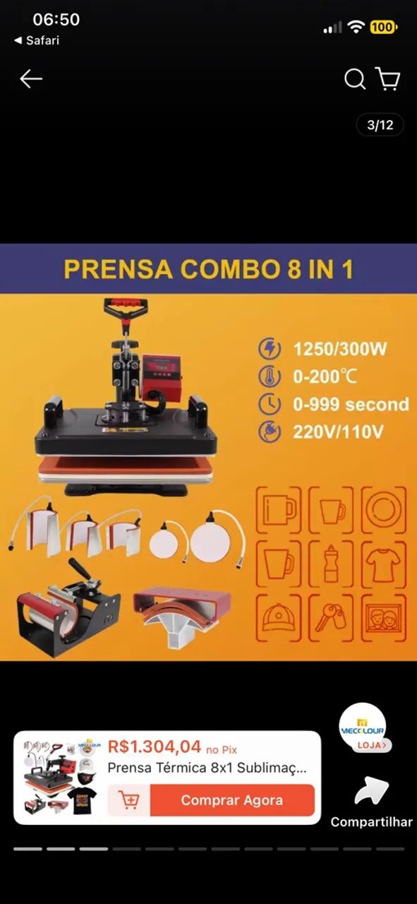 Prensa 8x1 - Foto 2