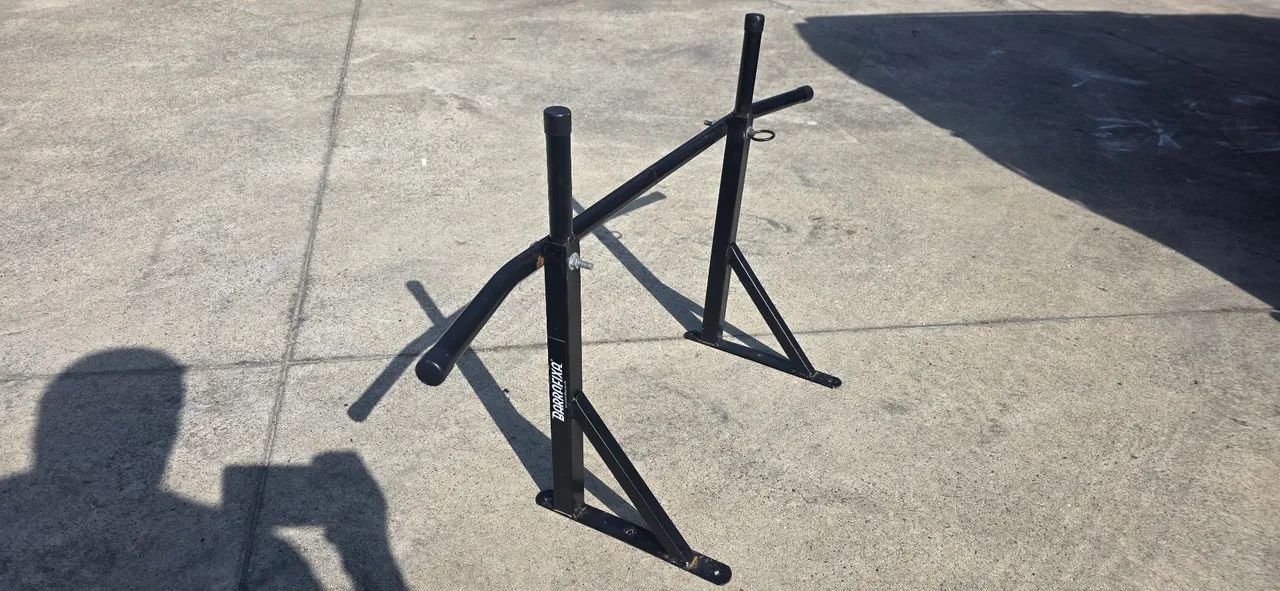 Barra fixa com suporte para saco de pancada - Foto 2