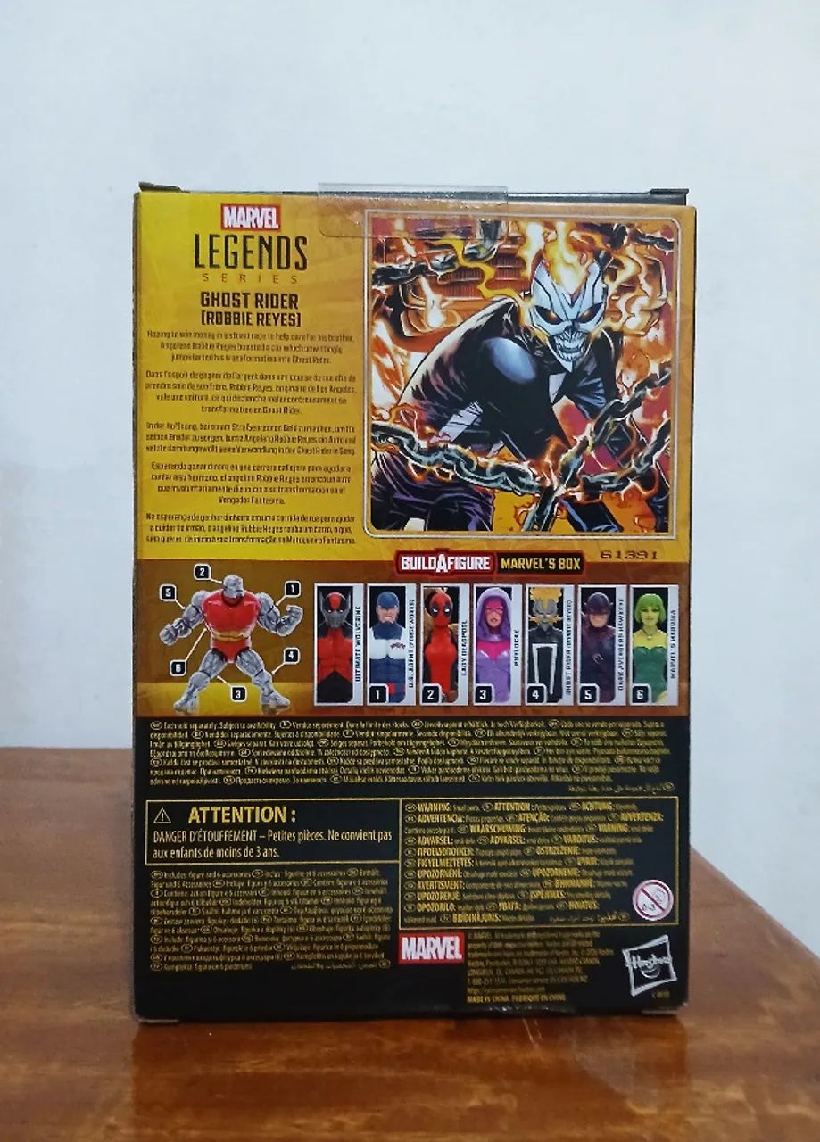 Robbie Reyes Ghost Rider Marvel Legends - Foto 4