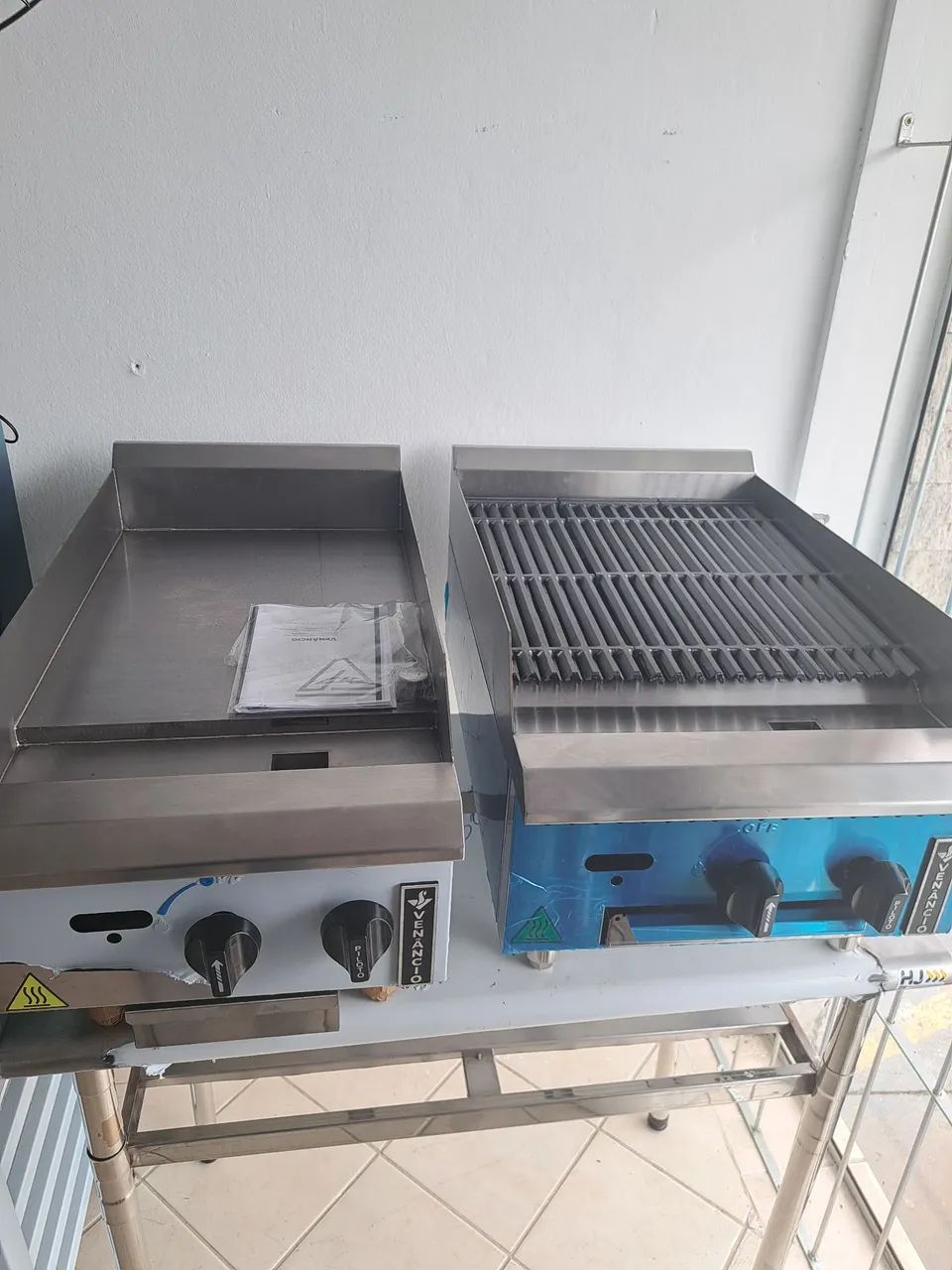 Ac chapa 40cm e Broiler 45cm Prime Venâncio 