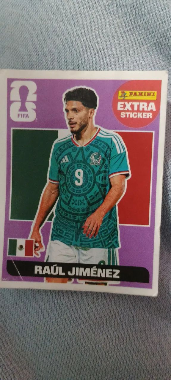 Vendo figurinha Raúl Jiménez 