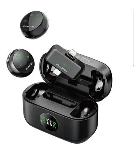 Microfone lapela sem fio