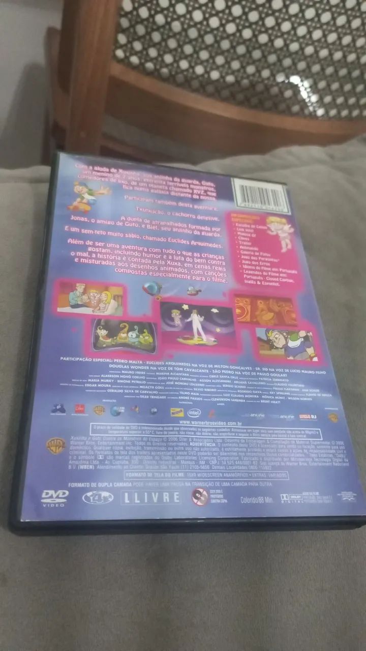 Dvd xuxinha e Guto contra os monstros do espaço  - Foto 2
