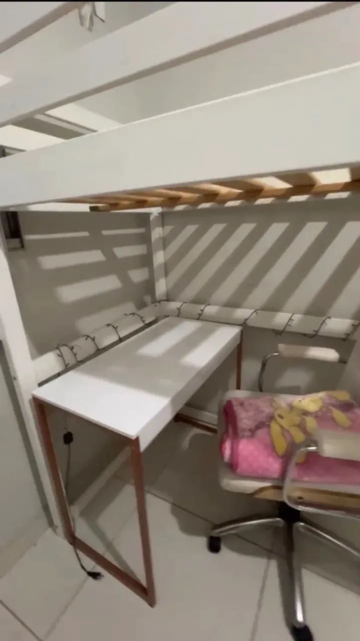Cama Loft elevada de solteiro  - Foto 3