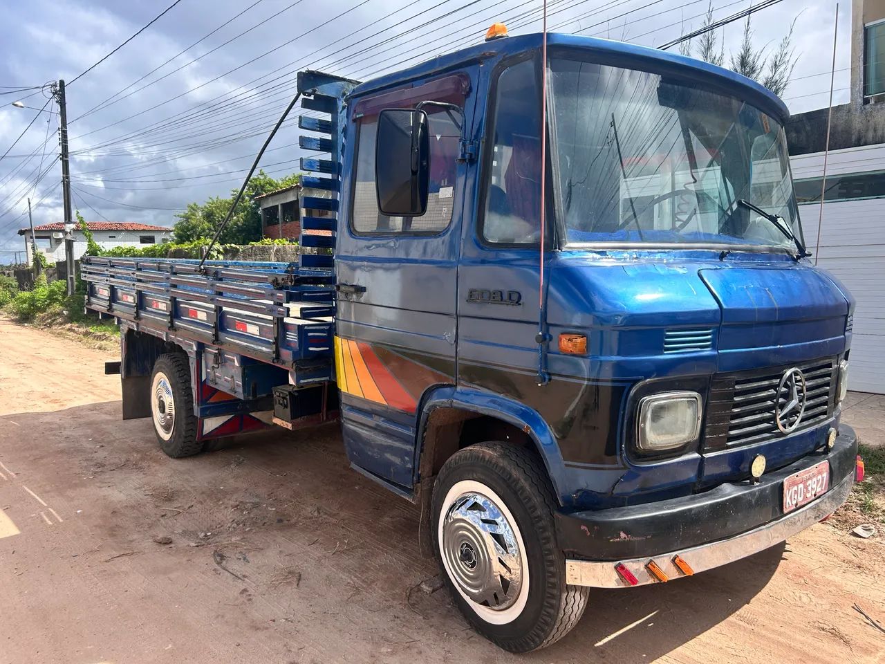 Mercedinha 608 D muito boa  - Foto 2