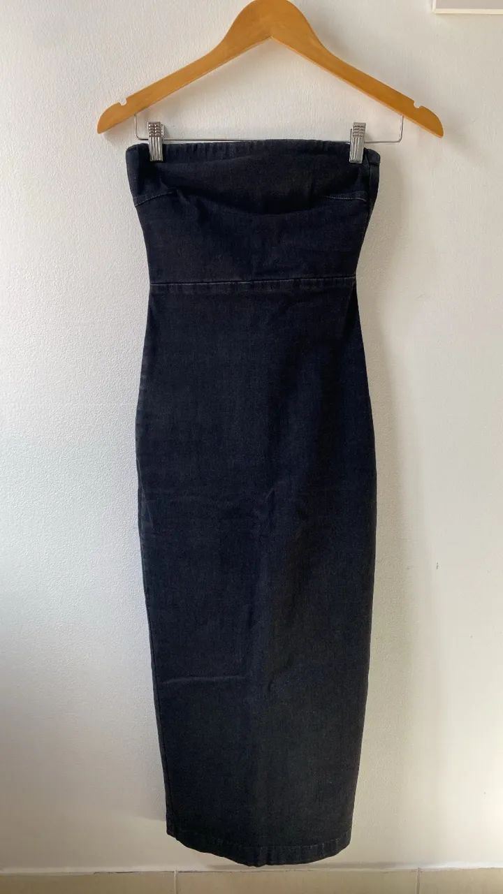 Vestido midi jeans