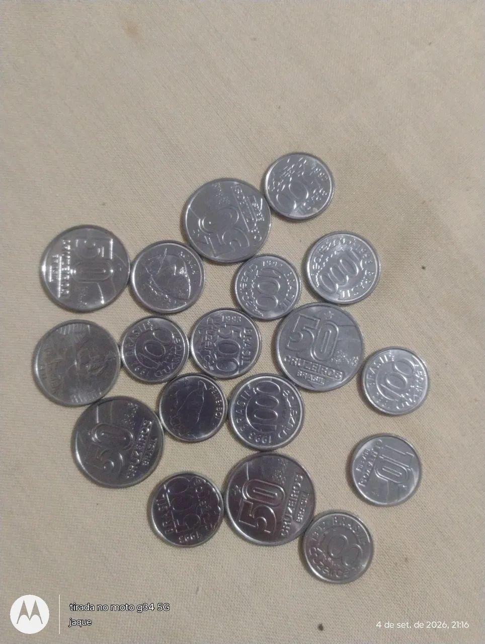 Cédulas e moedas antigas  - Foto 2