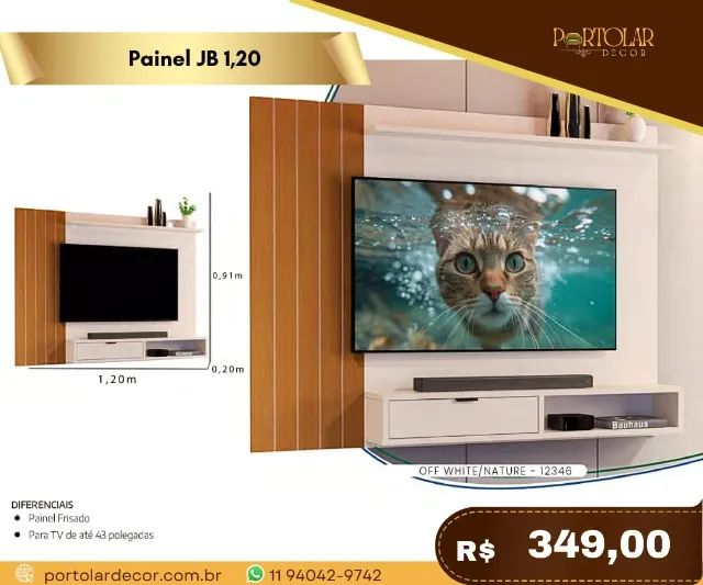 Painel JB 1,20 a pronta entrega 