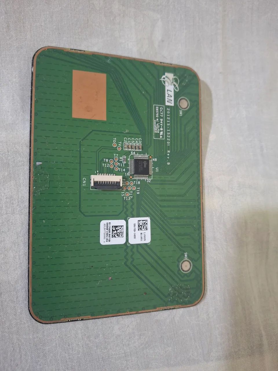 Touchpad Notebook Dell Vostro Original Cinza escuro  - Foto 2
