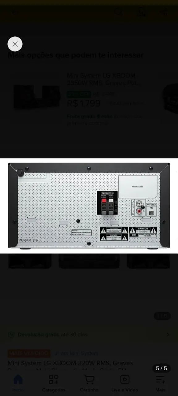 Mini Sistem LG.. - Foto 4