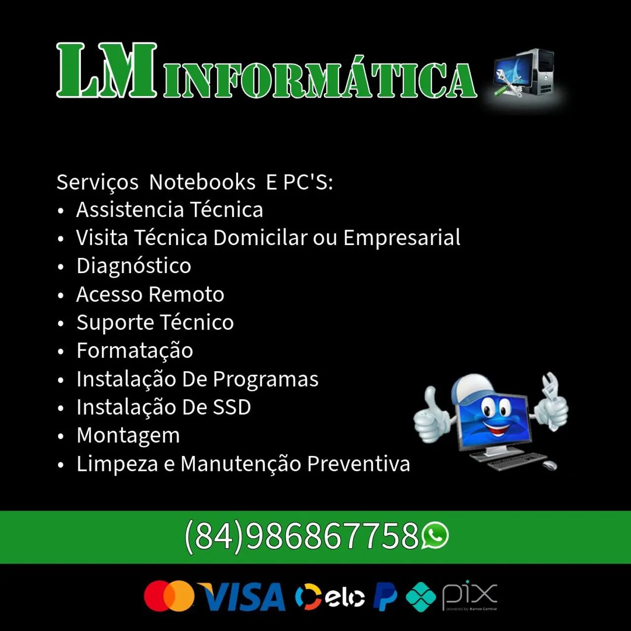 LM Informática - Assistência técnica 