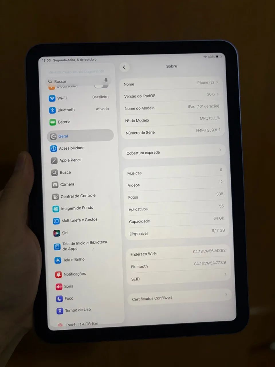 iPad (10th Generation) Wi-Fi 64GB