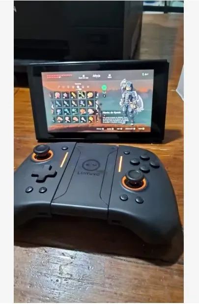 CONTROLE GAME SEM FIO KS42 COMPATIVEL COM NINTENDO SWITCH/ LITE/ OLED - Foto 4