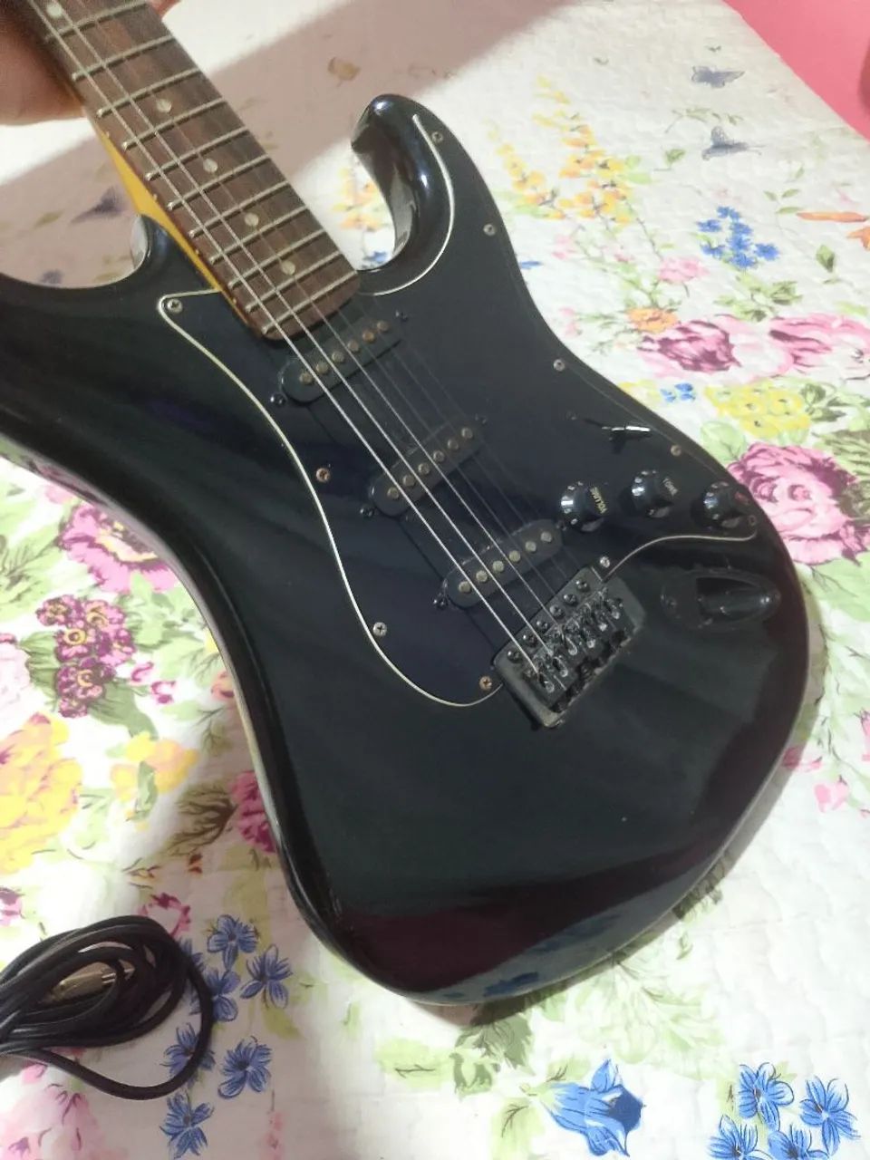 Guitarra+interface de áudio+cabo - Foto 5
