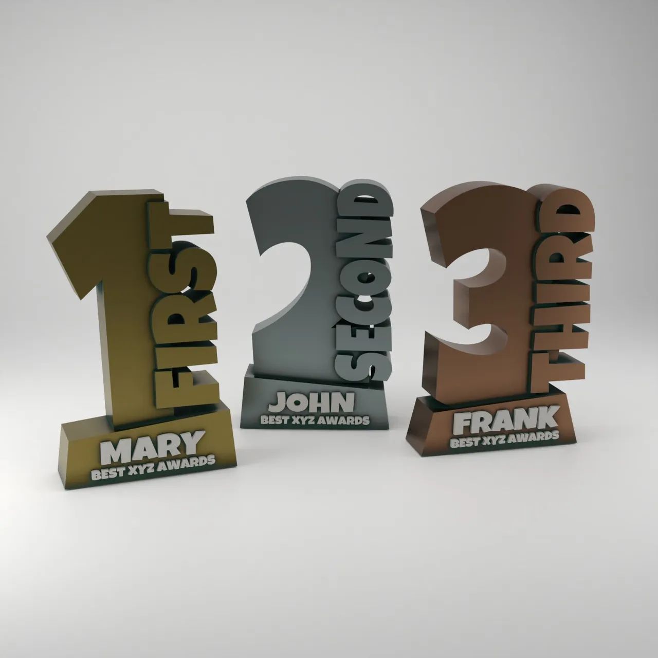 Troféus Personalizados em Impressão 3D - Foto 2