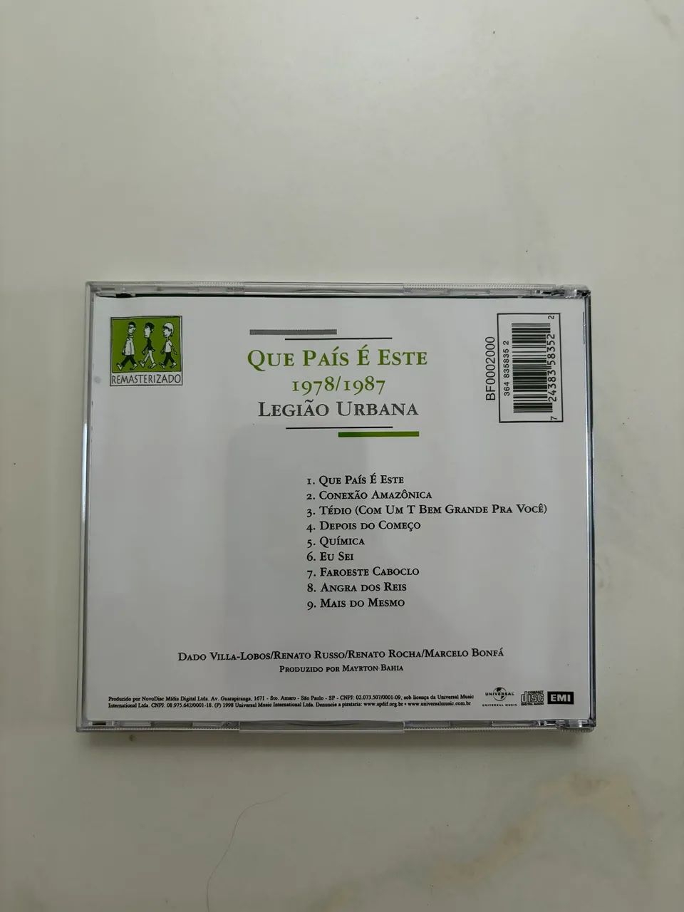 CD Legião Urbana Dois Original Tempo Perdido Eduardo e Mônica - Foto 2