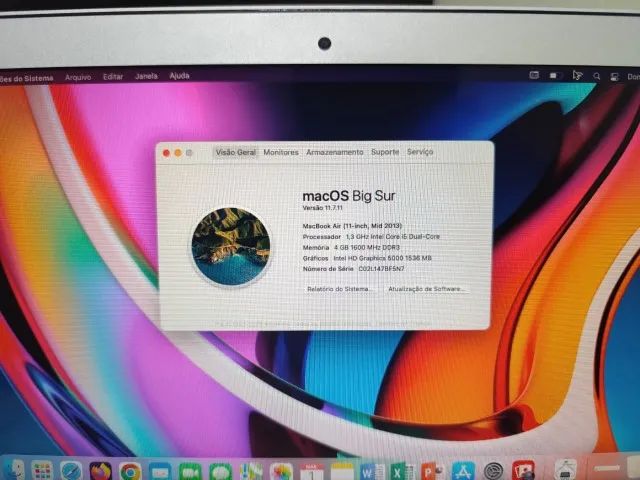 MacBook Air 11 Mid 2013 - Funcionando Perfeitamente - Notebooks