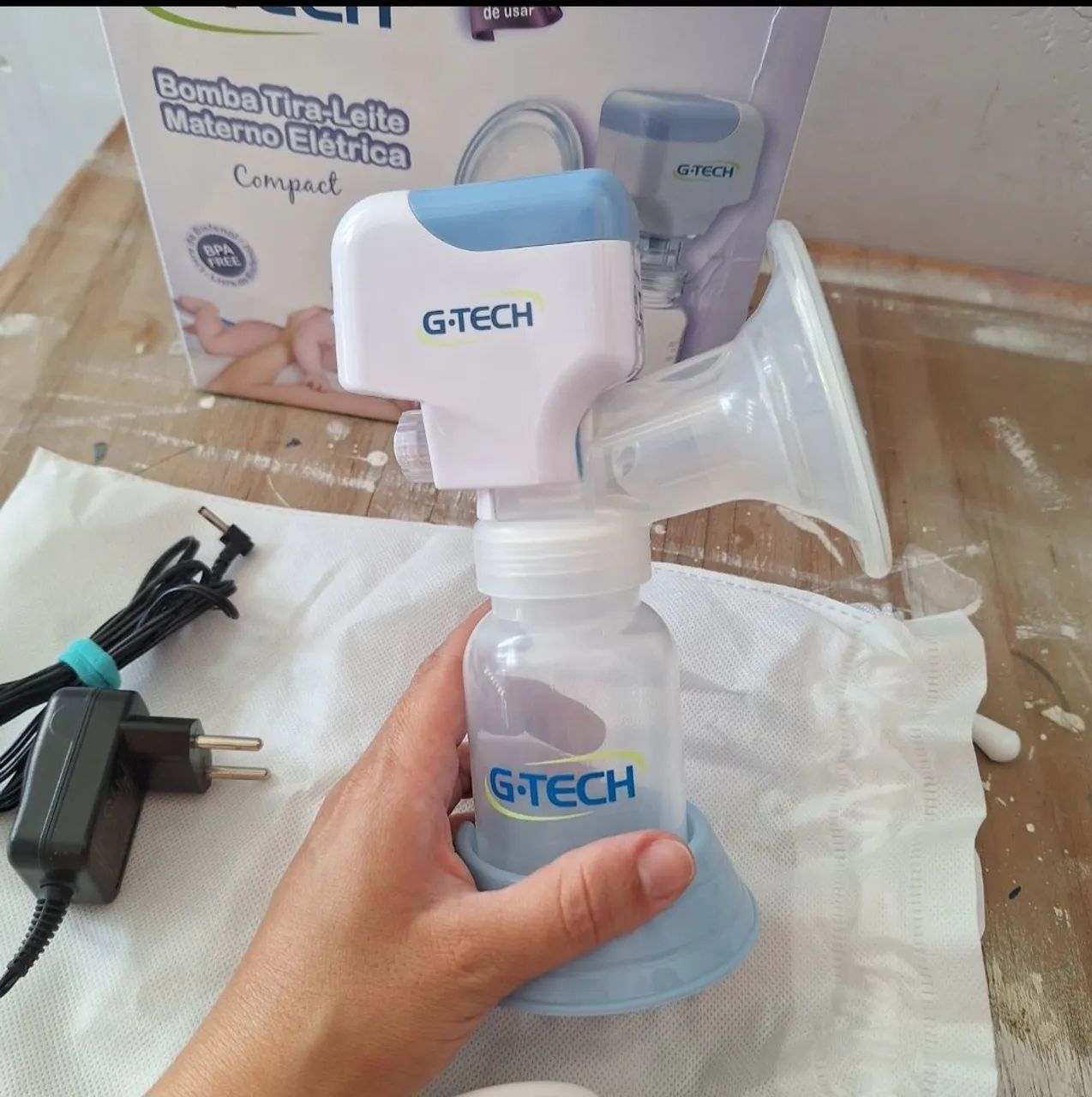 Bomba de Leite elétrica G-tech  - Foto 2