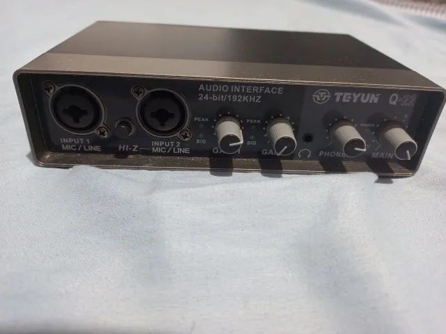 Interface de Áudio Teyun Q-22 - USB - Foto 2