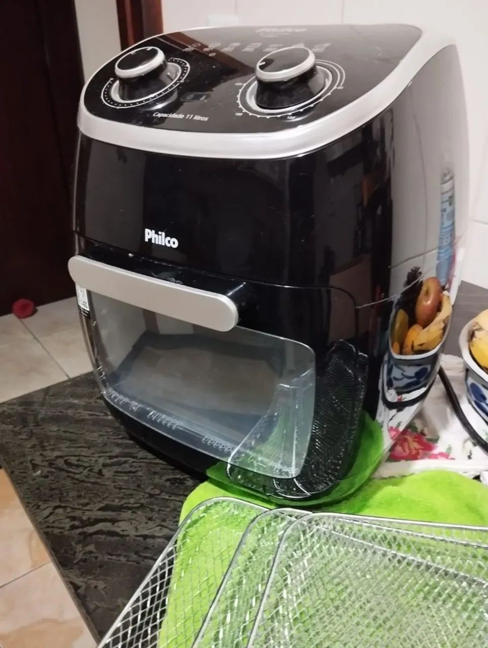 AirFray fritadeira + forno. 11 litros Philco.