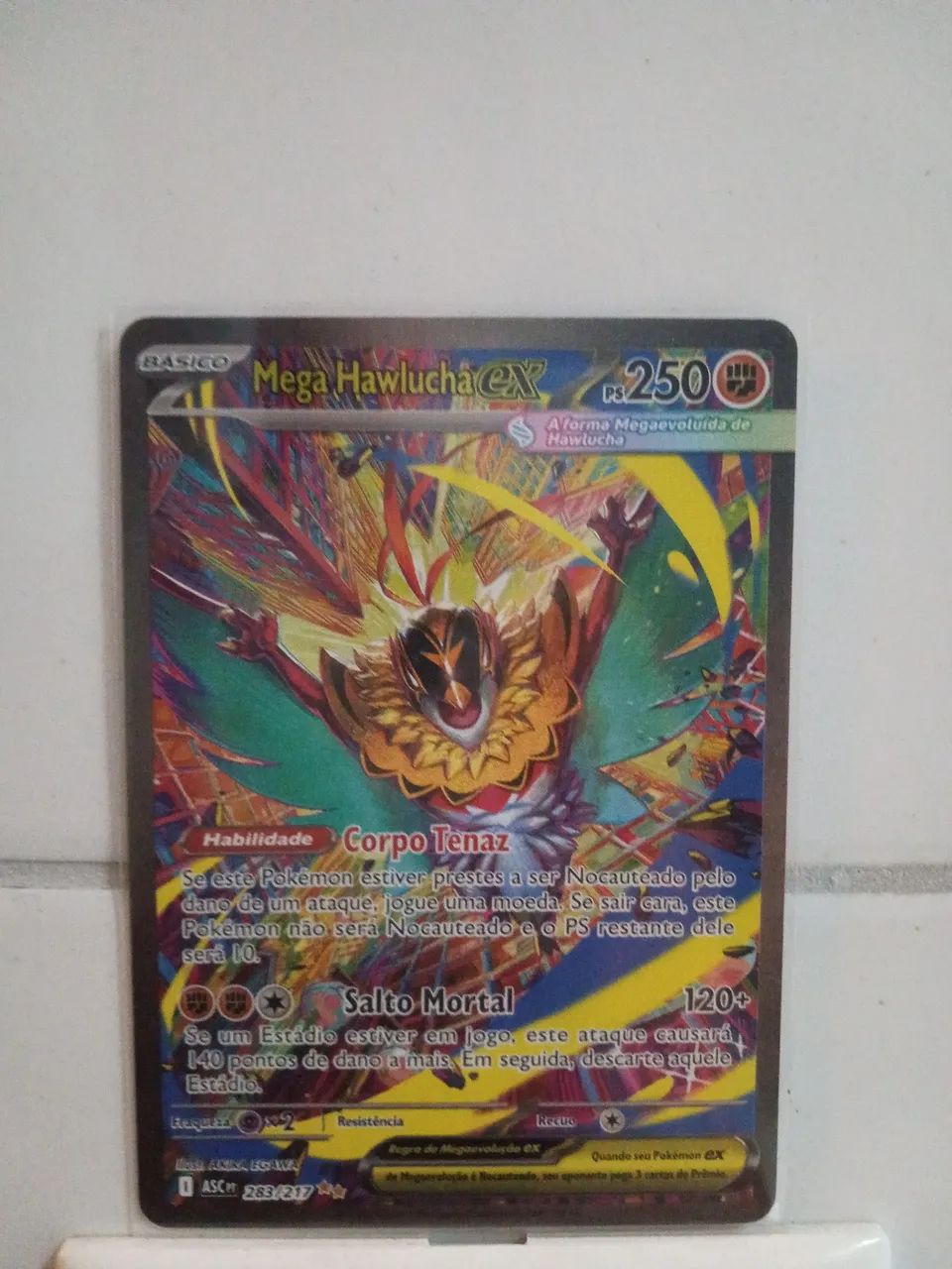 Mega Hawlucha ex (283/217) BR-PT SAR