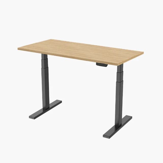 Mesa com regulagem de altura elétrica Slikdesk Lift com Calha de Fios