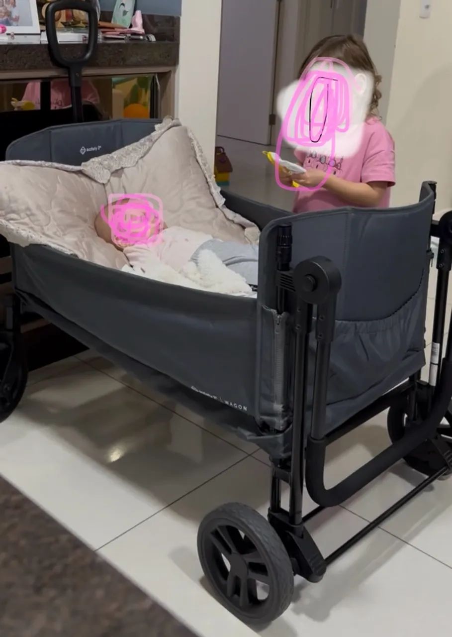Carrinho wagon safety bebê 