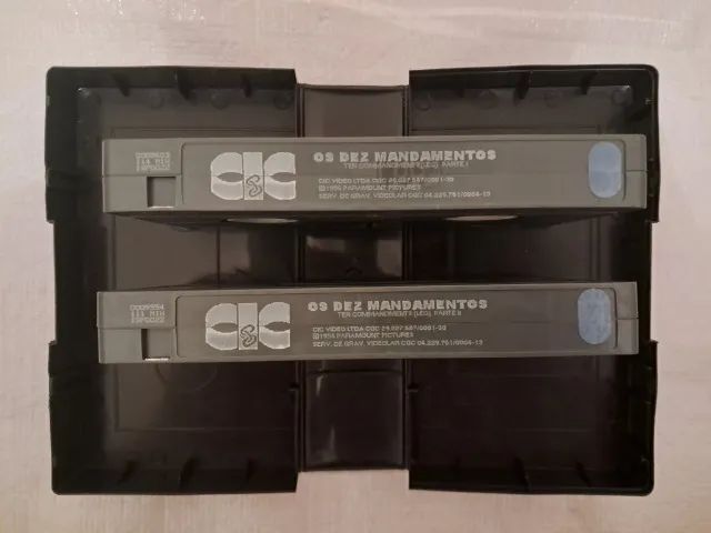 VHS: Os Dez Mandamentos - Foto 4