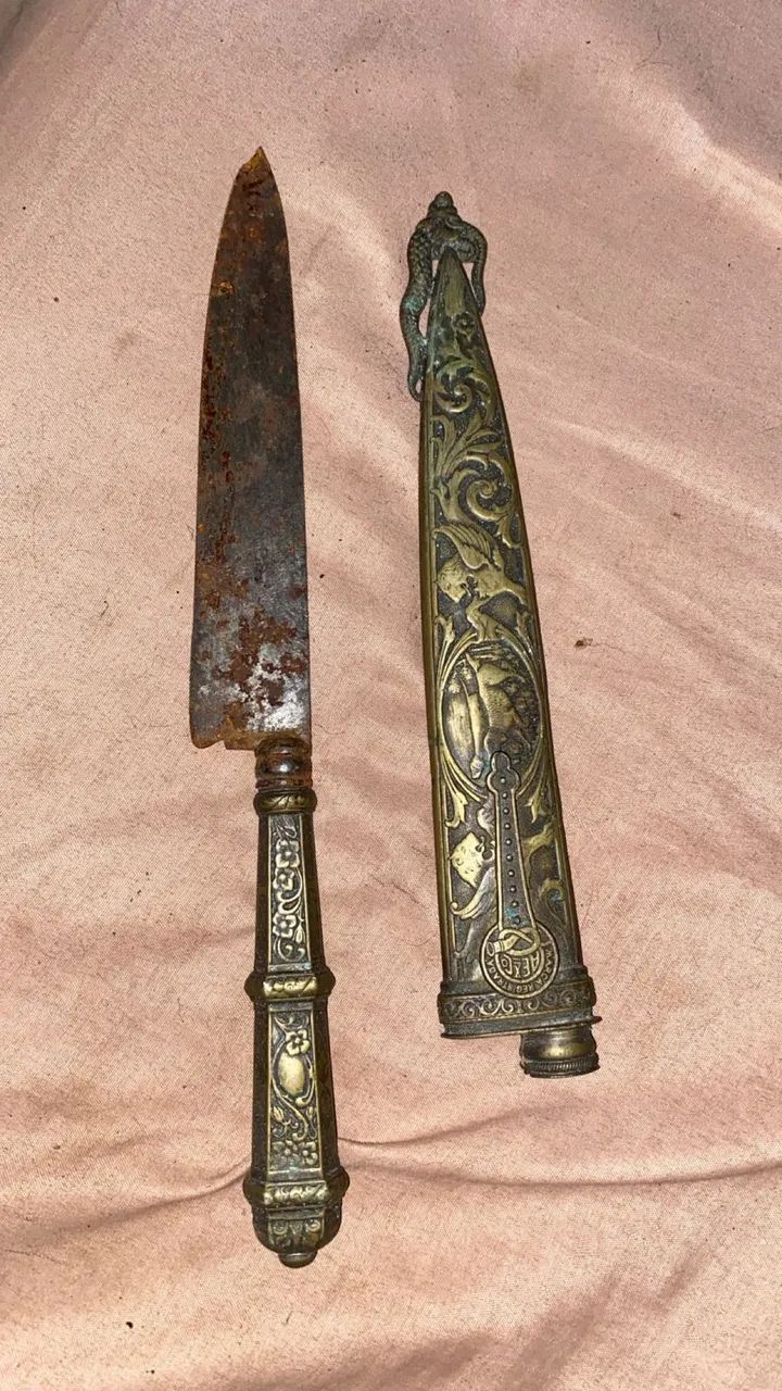 Antiguidade decorativa em metal - Foto 4