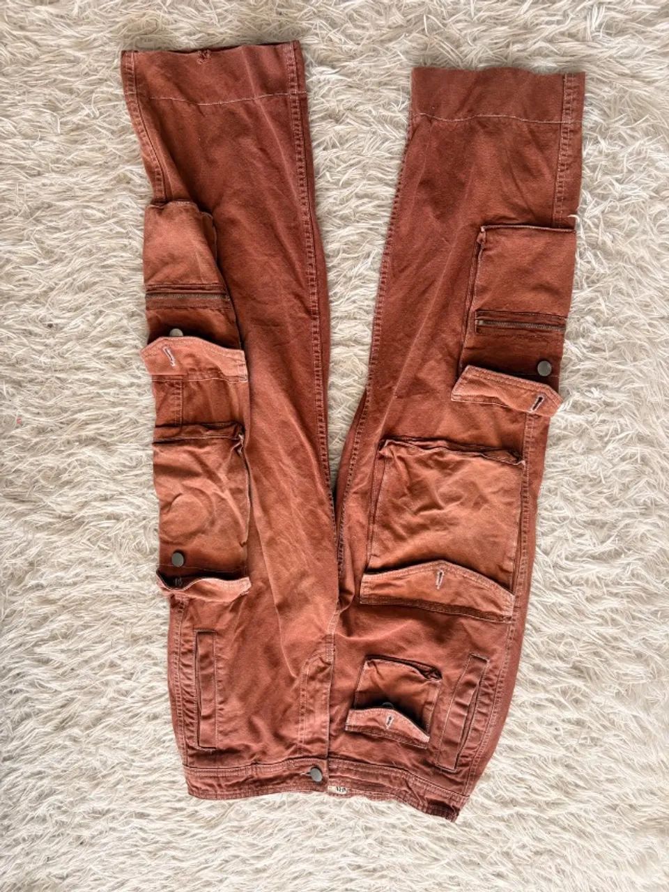 Calça cargo zara m