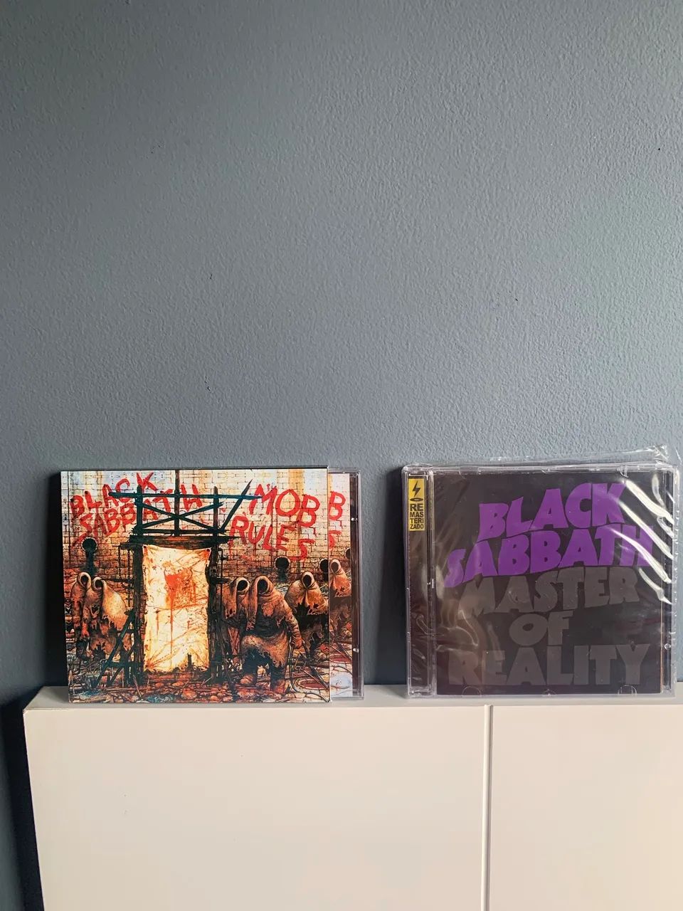 LOTE DE CDS - BLACK SABBATH (ZERADOS ) - Master Of Reality + Mob