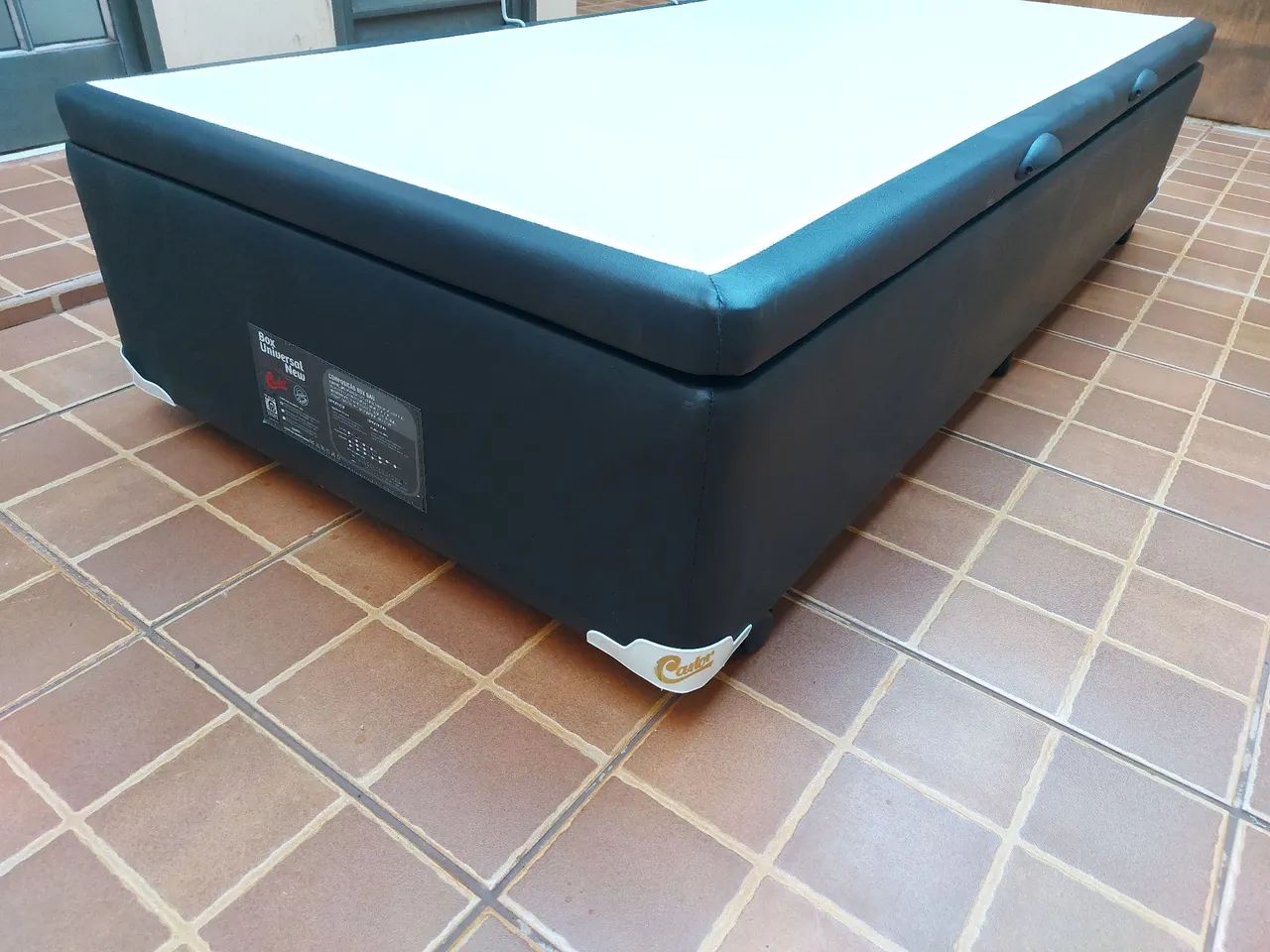 Cama box baú castor 88x188x35 cm