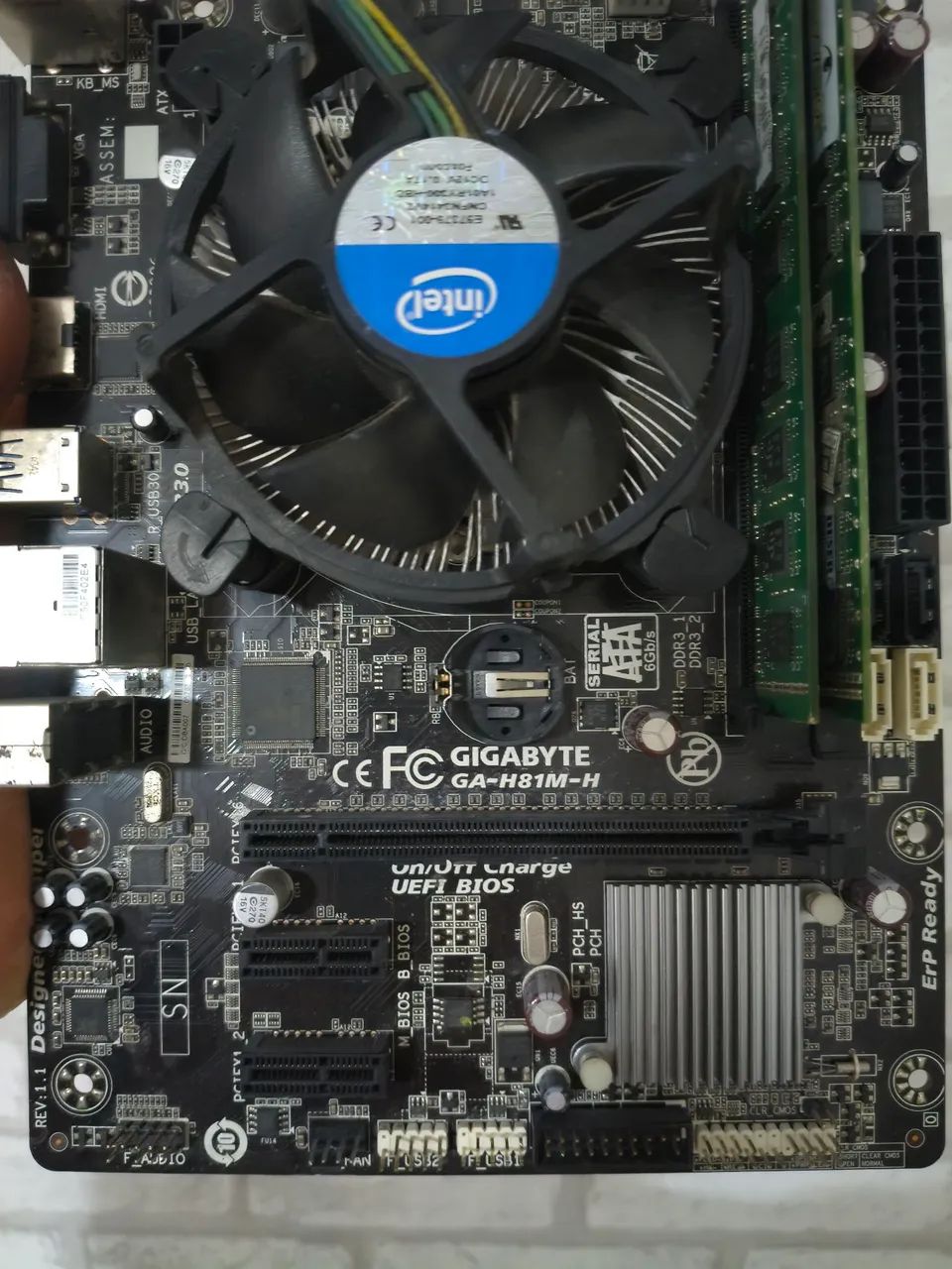 Kit placa mãe i7 4th+ 8 GB - Foto 5