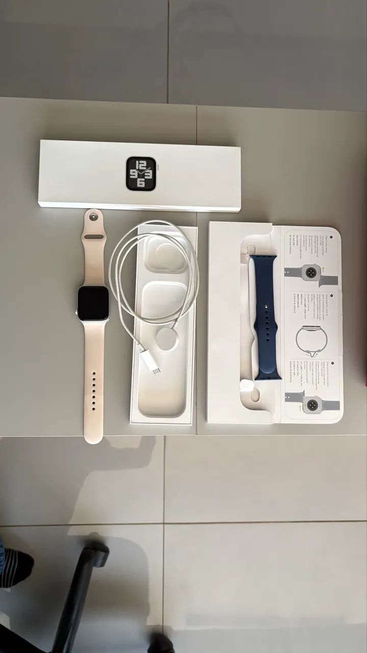 Apple watch se 2 geracao 44mm - COM GARANTIA DA APPLE