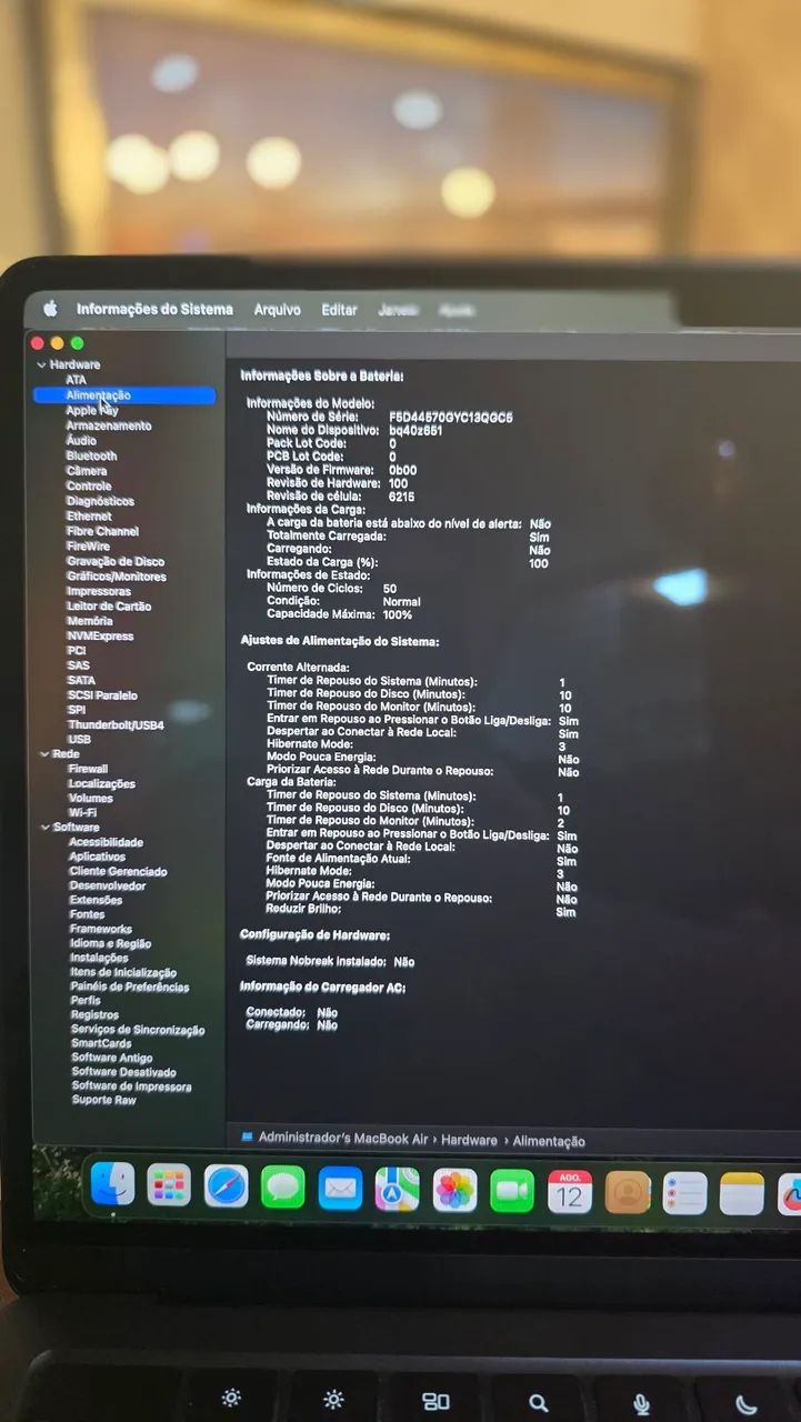 Macbook Air M3 - 16GB RAM - Impecável  - Foto 5
