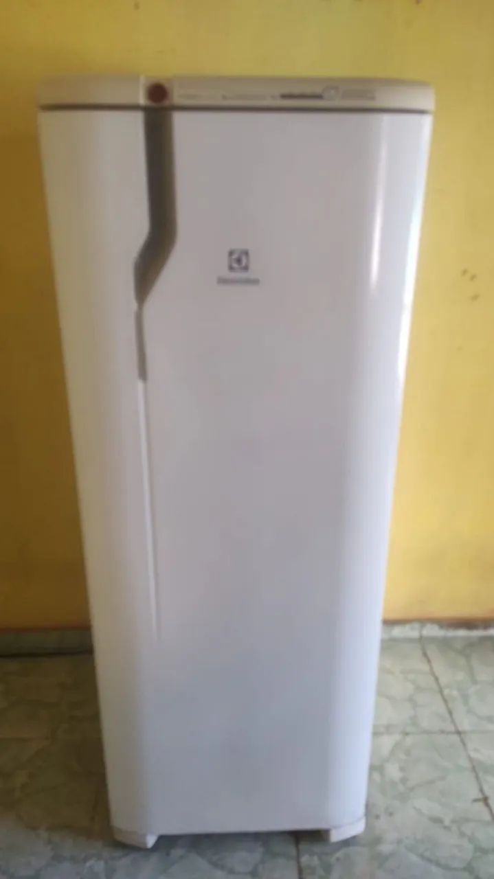 Geladeira Electrolux gelo seco funcionando 