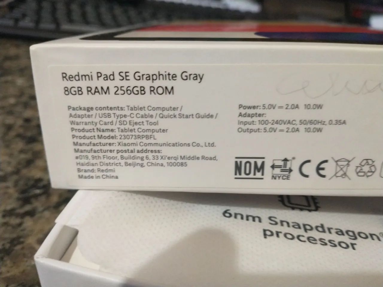 Tablet redmi PAD SE 