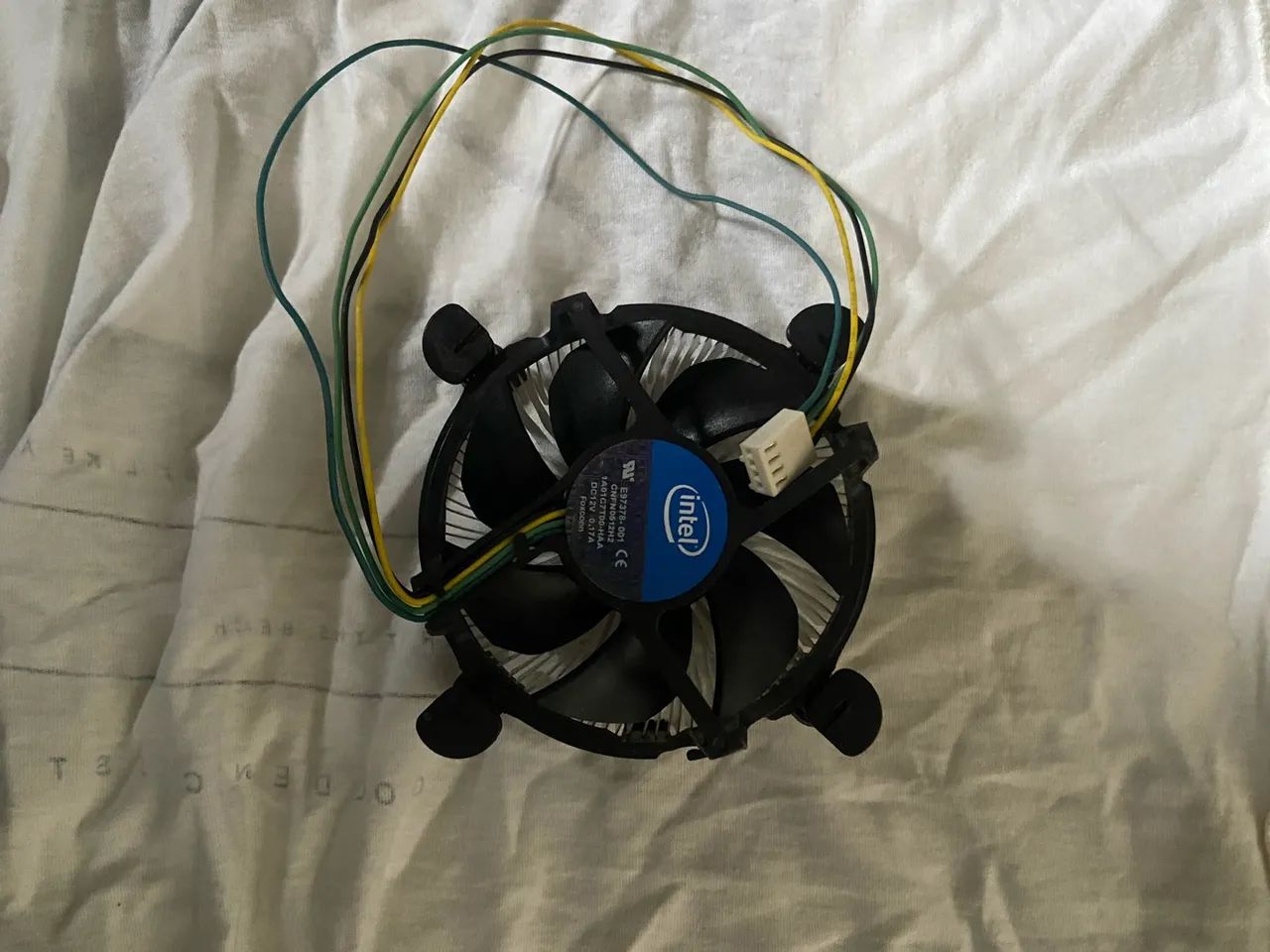 Cooler Intel 12V. 0,17A