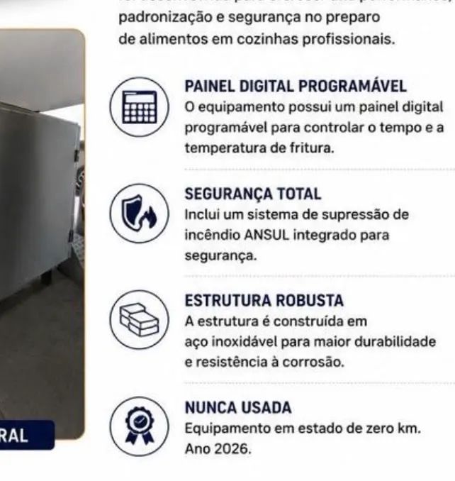 FRITADEIRA MACOM EASYCOOK NOVA - Foto 4